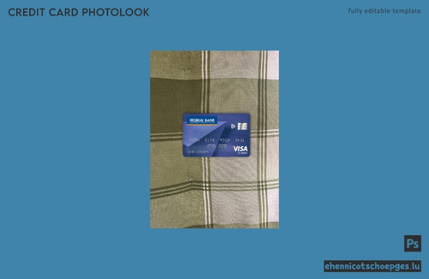India Federal Bank Visa Classic Card – Fotobeispiel-Vorschau
